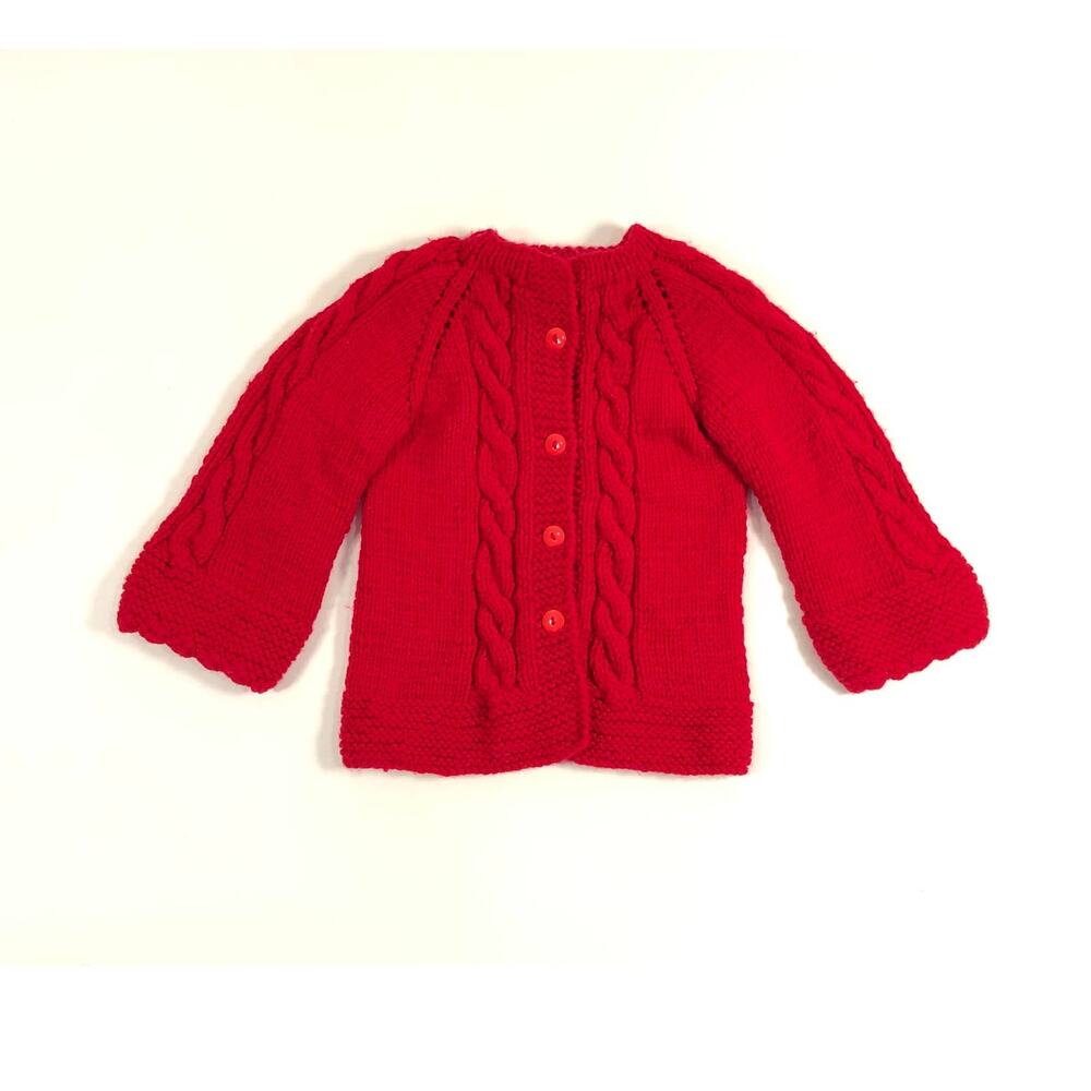 GIRLS KNIT SWEATER SIZE 24M